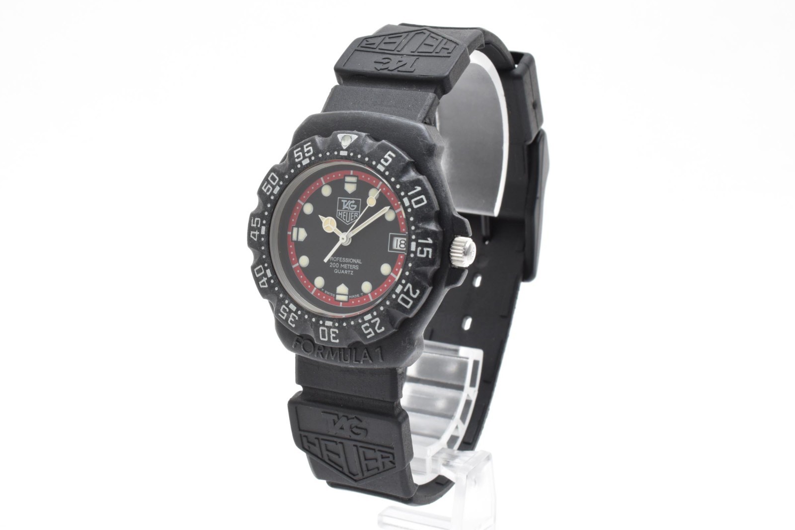 TAG Heuer Formula 1 383.513/1 Quartz Men’s Watch Black Dial Diver 200m 35mm