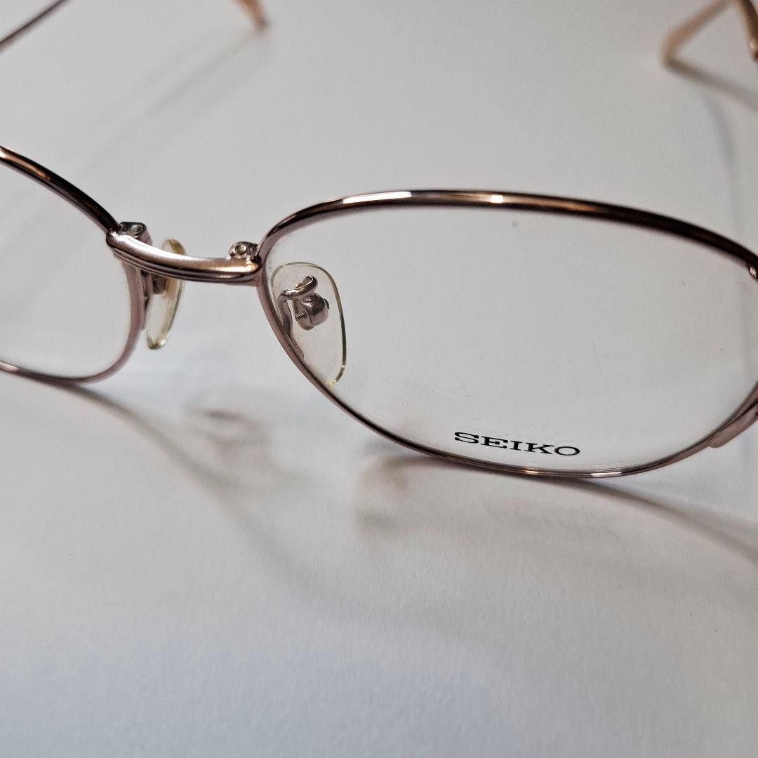 SEIKO Oval Frame Eyeglasses SEB3042