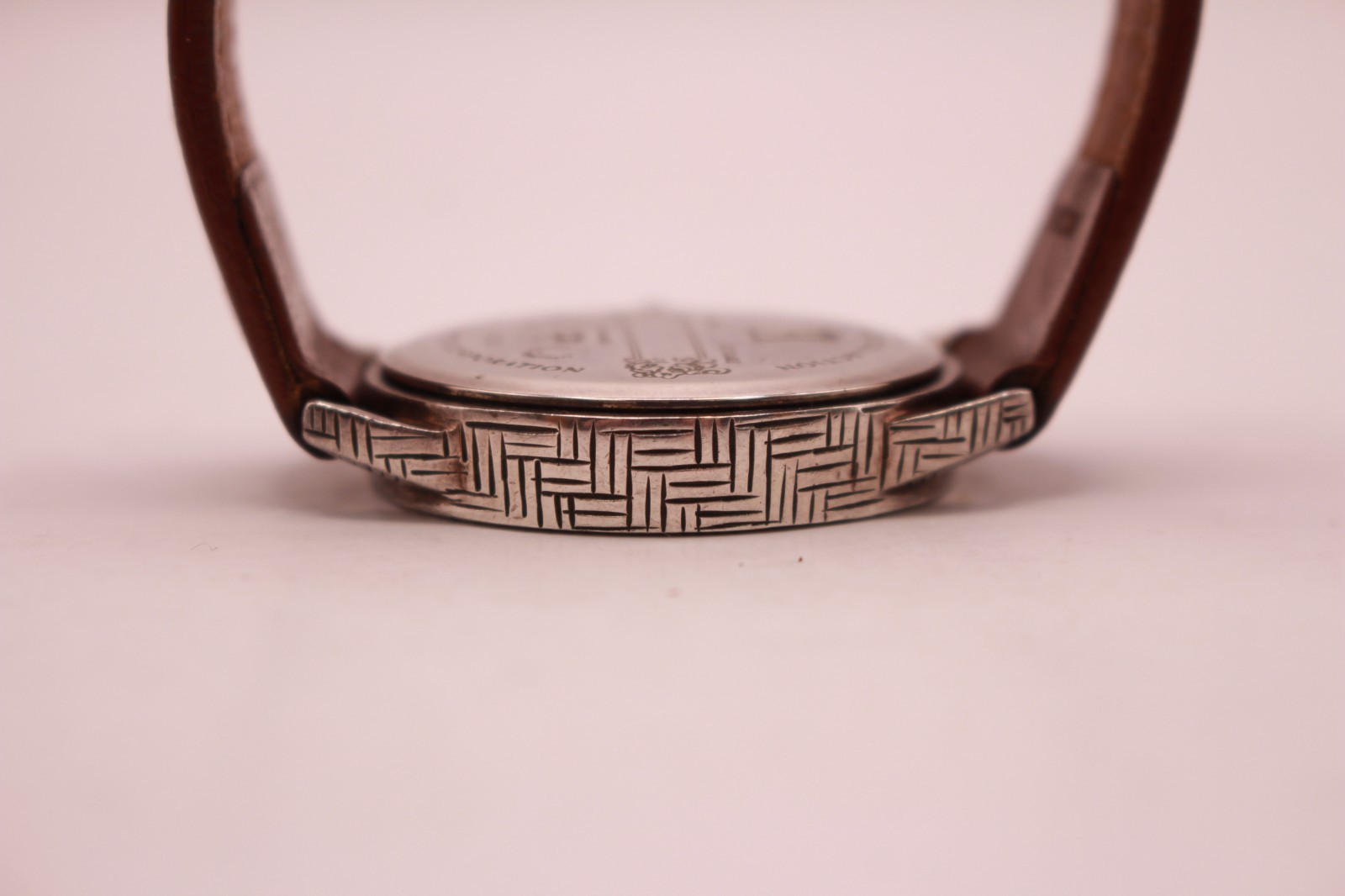 John Hardy Sterling Silver 925 Woven Bedeg Model 4874 Round Quartz Watch