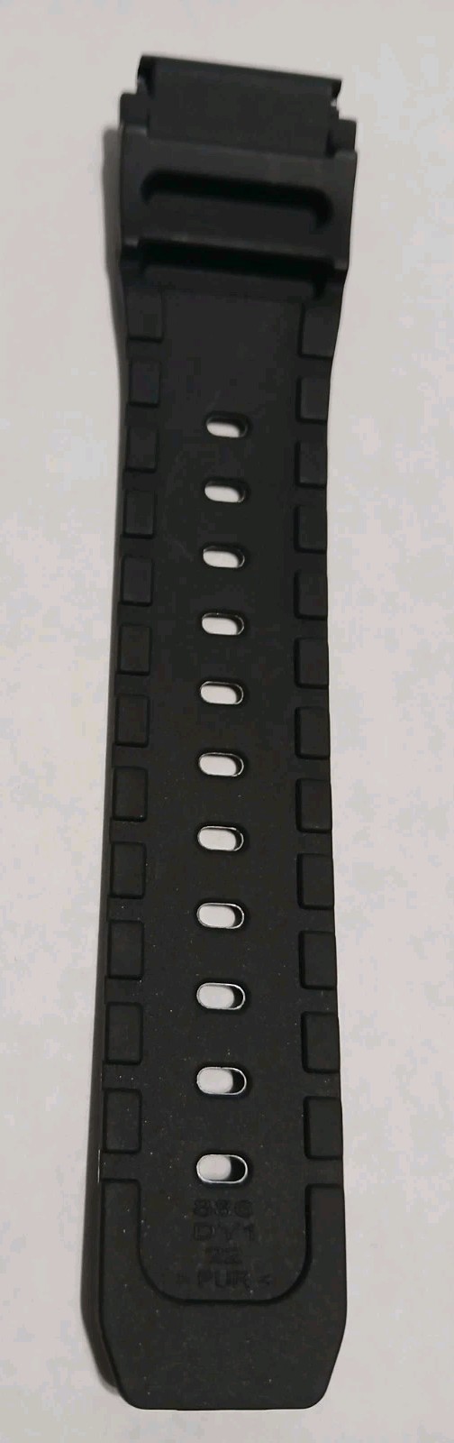 Genuine Casio Watch Band Diver MDV-106-1AV MDV-106-7AV Black Rubber Strap