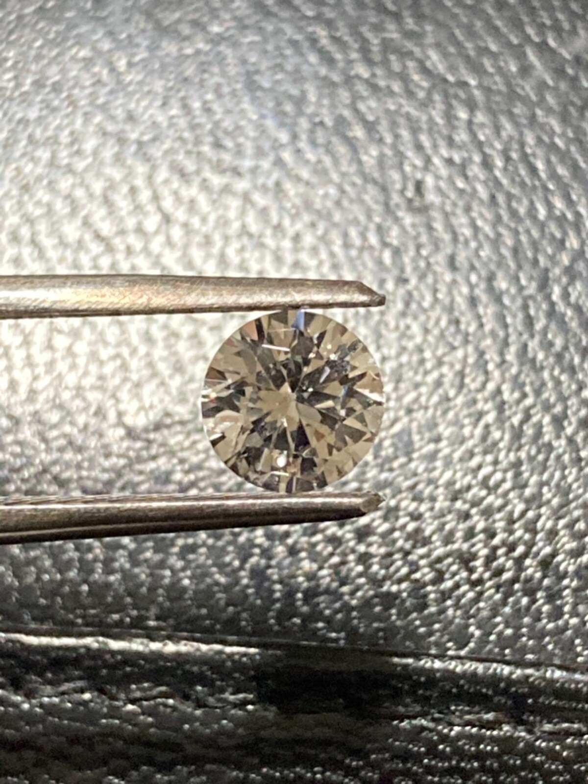 YAG Yttrium Aluminum Garnet 6.0mm Round Brilliant Colorless Loose Stone 1.10 cts