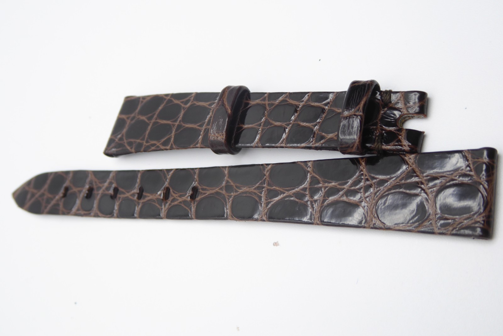 Rolex Lady-Datejust croco leather strap 13mm