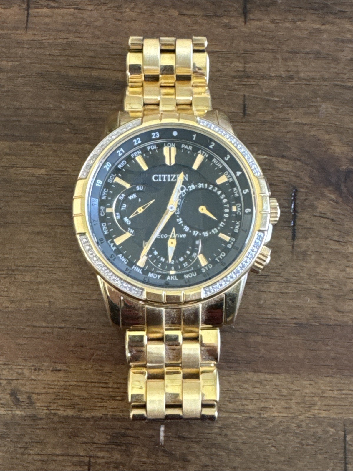 CITIZEN Eco-Drive Calendrier BU2082-56E Day/Date 44mm solar watch