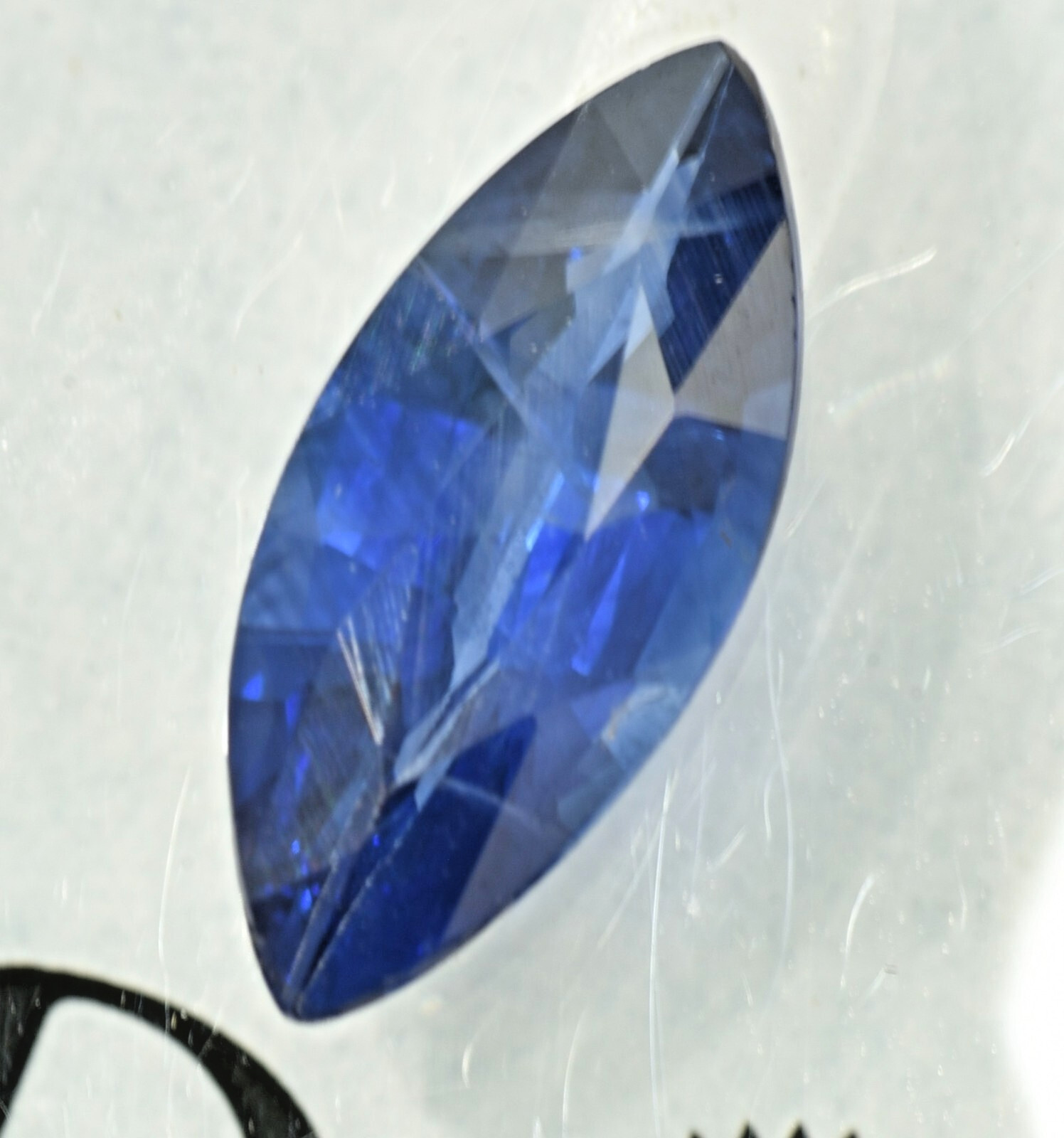 G I A Certified 1.83 ct. Natural Blue Sapphire Loose Marquise