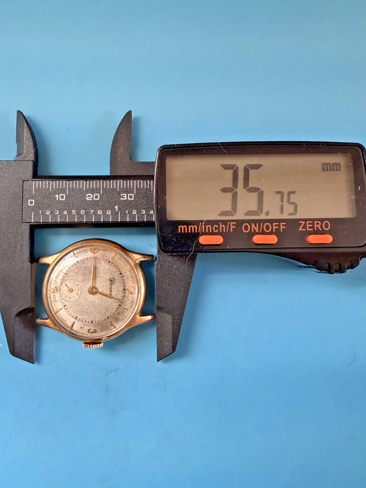 Vintage Benrus BB 14 Swiss 17J 20micron Gold Plated Manual Wind Watch – Runs