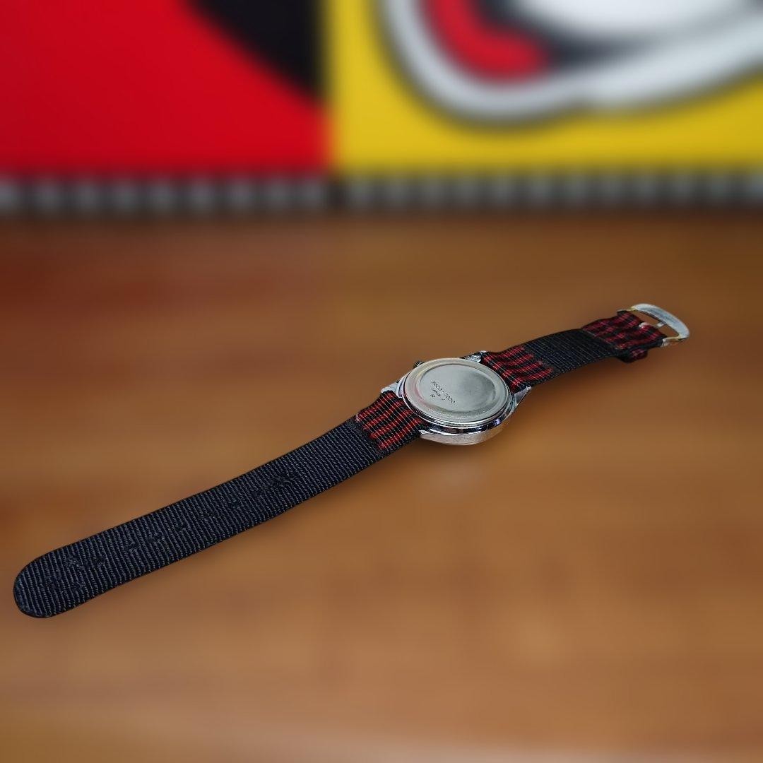 SEIKO Disney Time Mickey Mouse Manual 3.4mm Silver Dial 1970s Wristwatch
