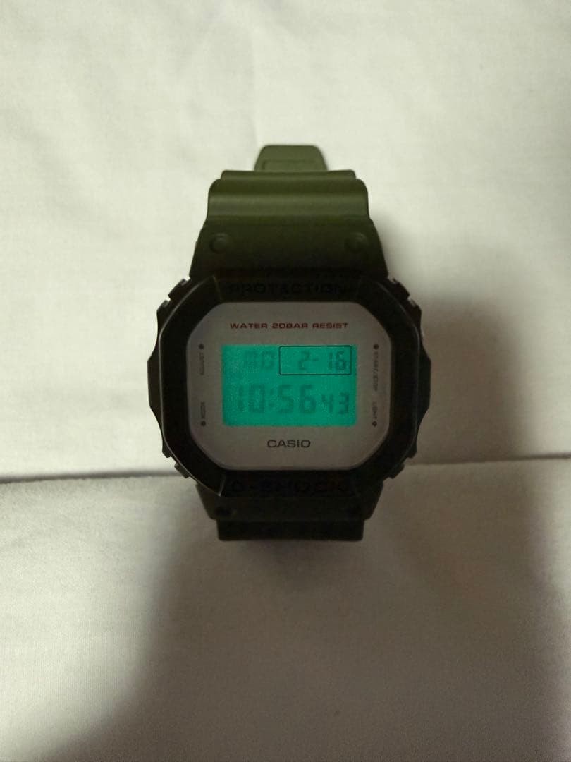 Casio GSHOCK DW5600M3JF Green Digital Wristwatch Military Rugged Style