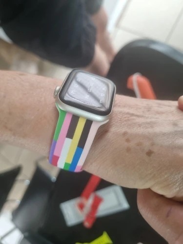 Printed Silicone Smartwatch Band for Watch 38-49mm Series Ultra 9 SE Bracelet