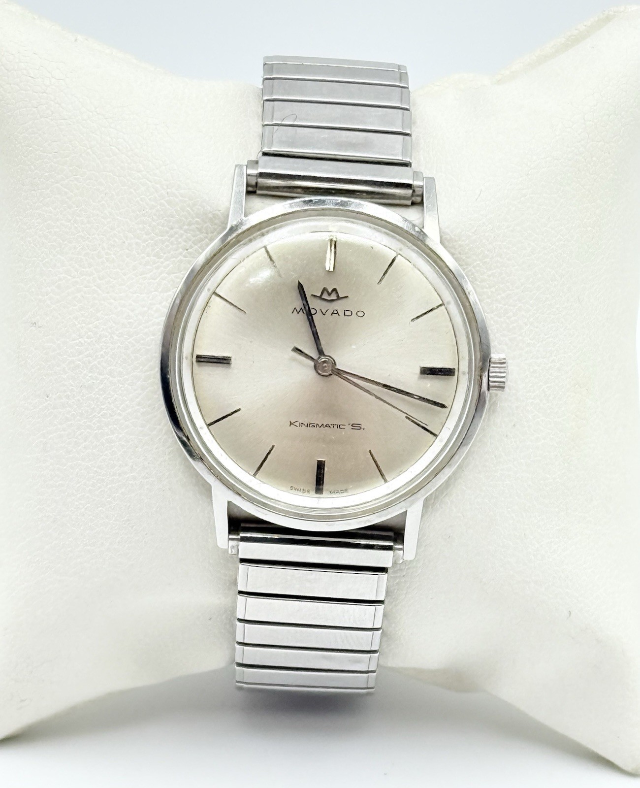 Vintage Movado Kingmatic Sub-Se Men’s Automatic Watch 28 Jewels 34mm