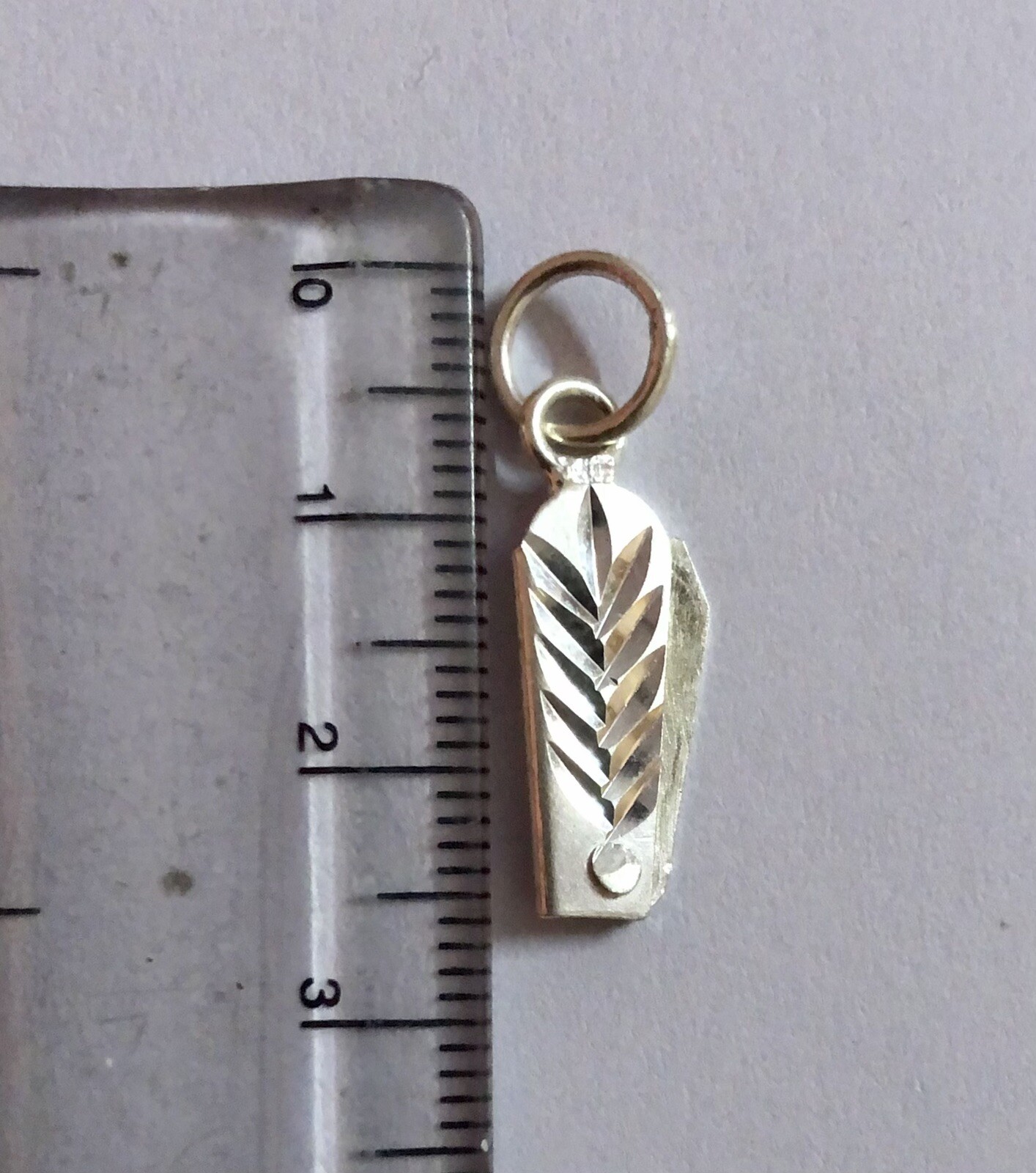 Pure Silver Chaku Knife Nazar Locket Pendant for Evil Eye Protection, Openable