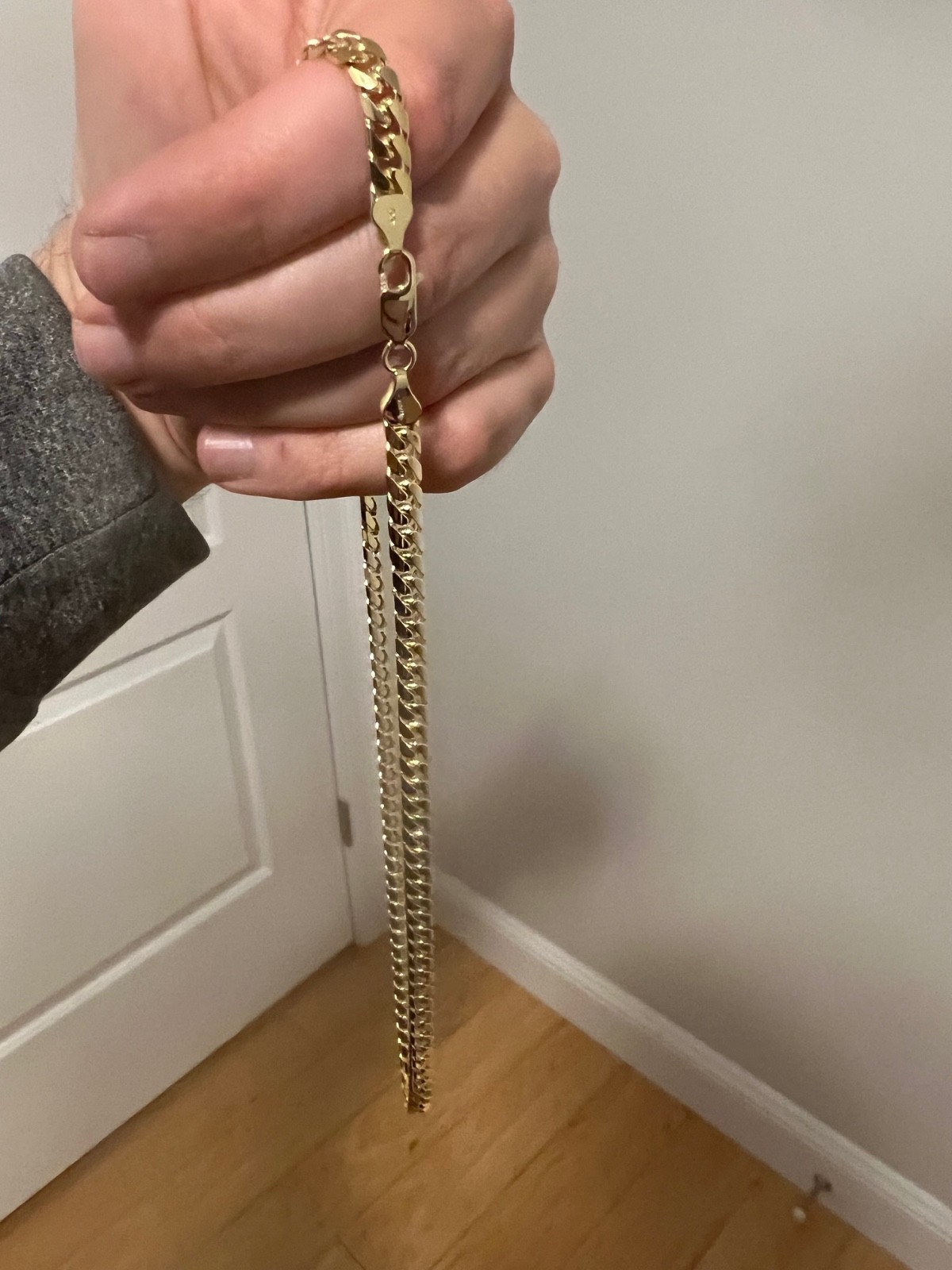 14K 18 In 5.5mm Solid Miami Cuban Link Chain Brand New Quality Gold Inc 40.36 G