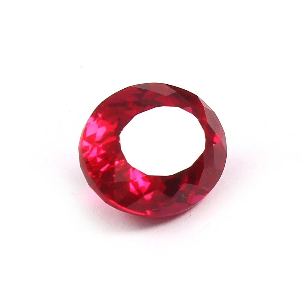 5.75 Ct Natural Shiny Red Oval Shape Ruby Burmese Loose Gemstone Fiery Certified