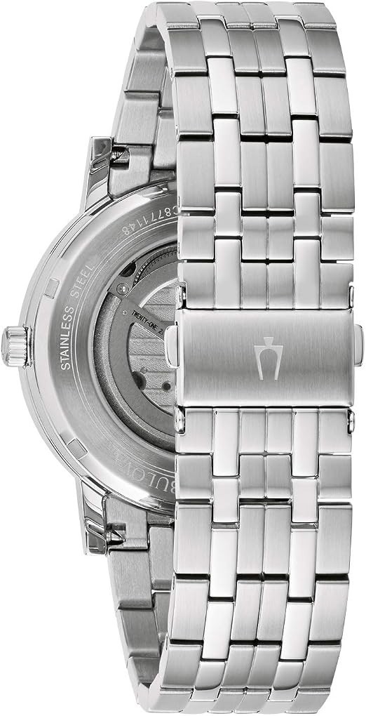 Bulova 96A239 Men’s Automatic Skeleton Men’s Watch 42mm Stainless Steel