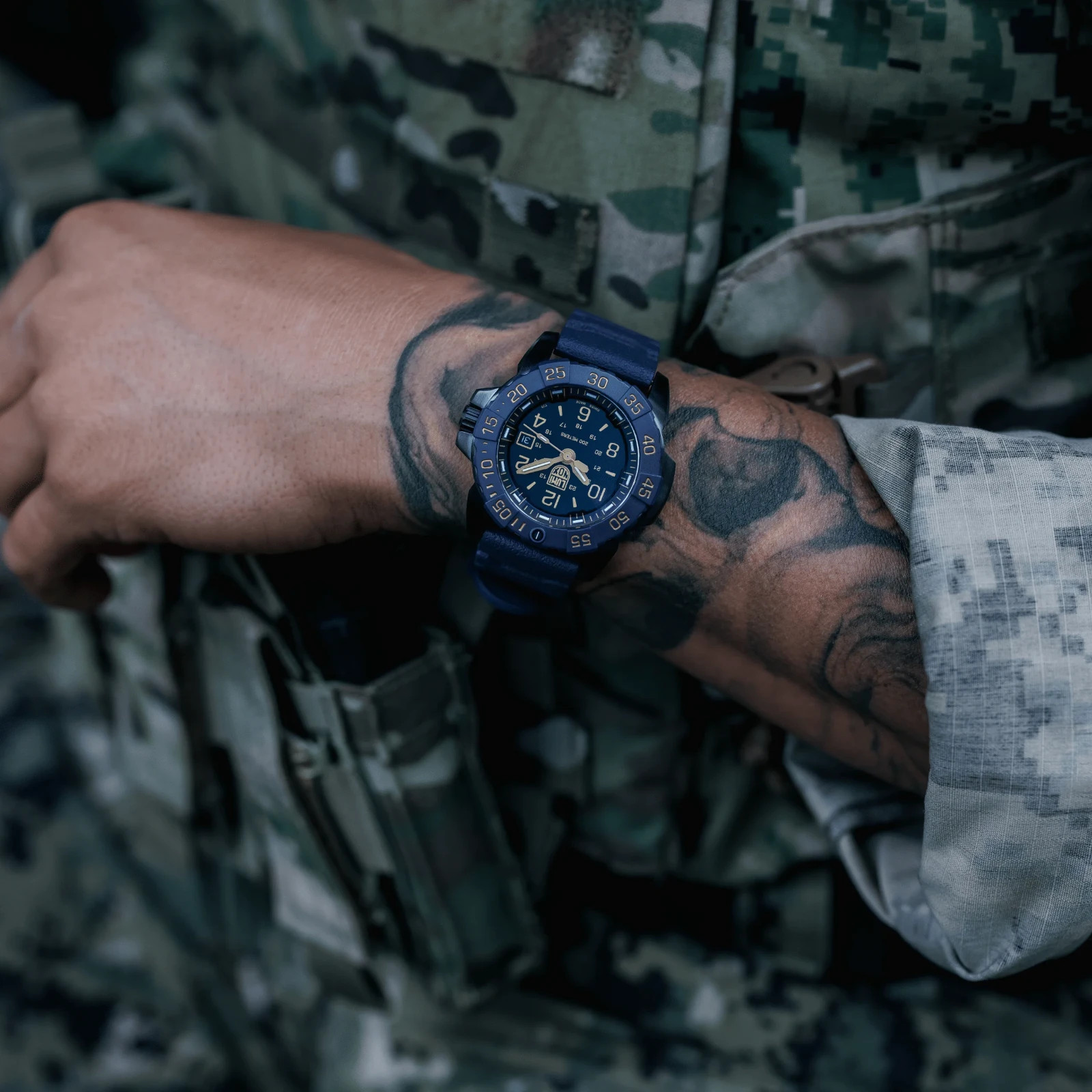 LUMINOX Navy SEAL ‘Back to the Blue’ Men’s Quartz Watch XS.3255.CB.NSF