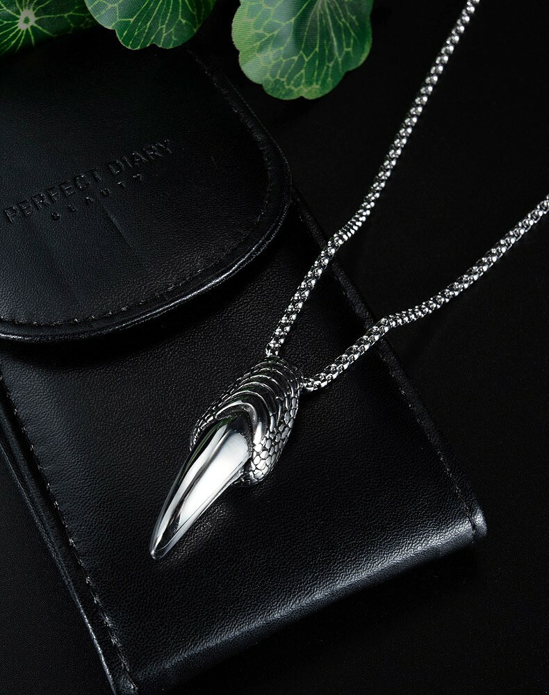 Men Stainless Steel Vintage 3D Casting Eagle Claw Pendant Necklace 0824
