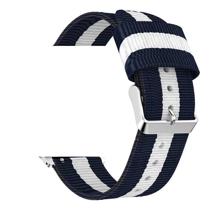 Nylon Sport Band Stripe Strap for Apple Watch Series 7 6 5 4 3 41/45mm iWatch SE