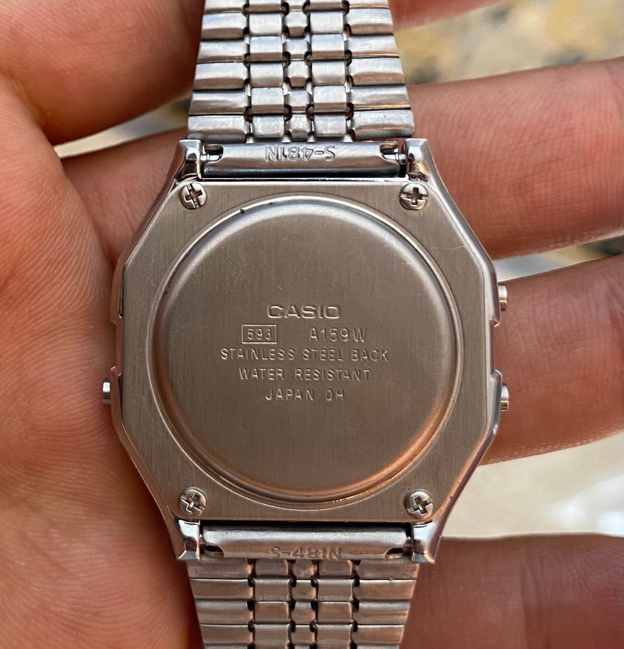 Vintage Casio A159WA-N1 Authentic Vtg Digital Classic Chronograph Unisex Watch