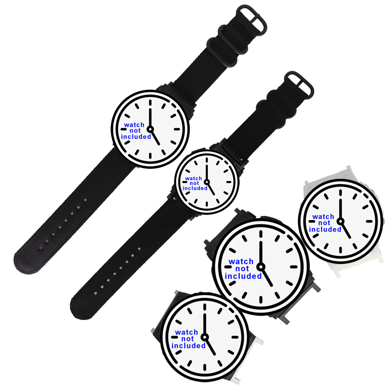 Watch Strap Connectors for GA110 DW6900 DW5000 GD-100 DIY Converter Repair Parts
