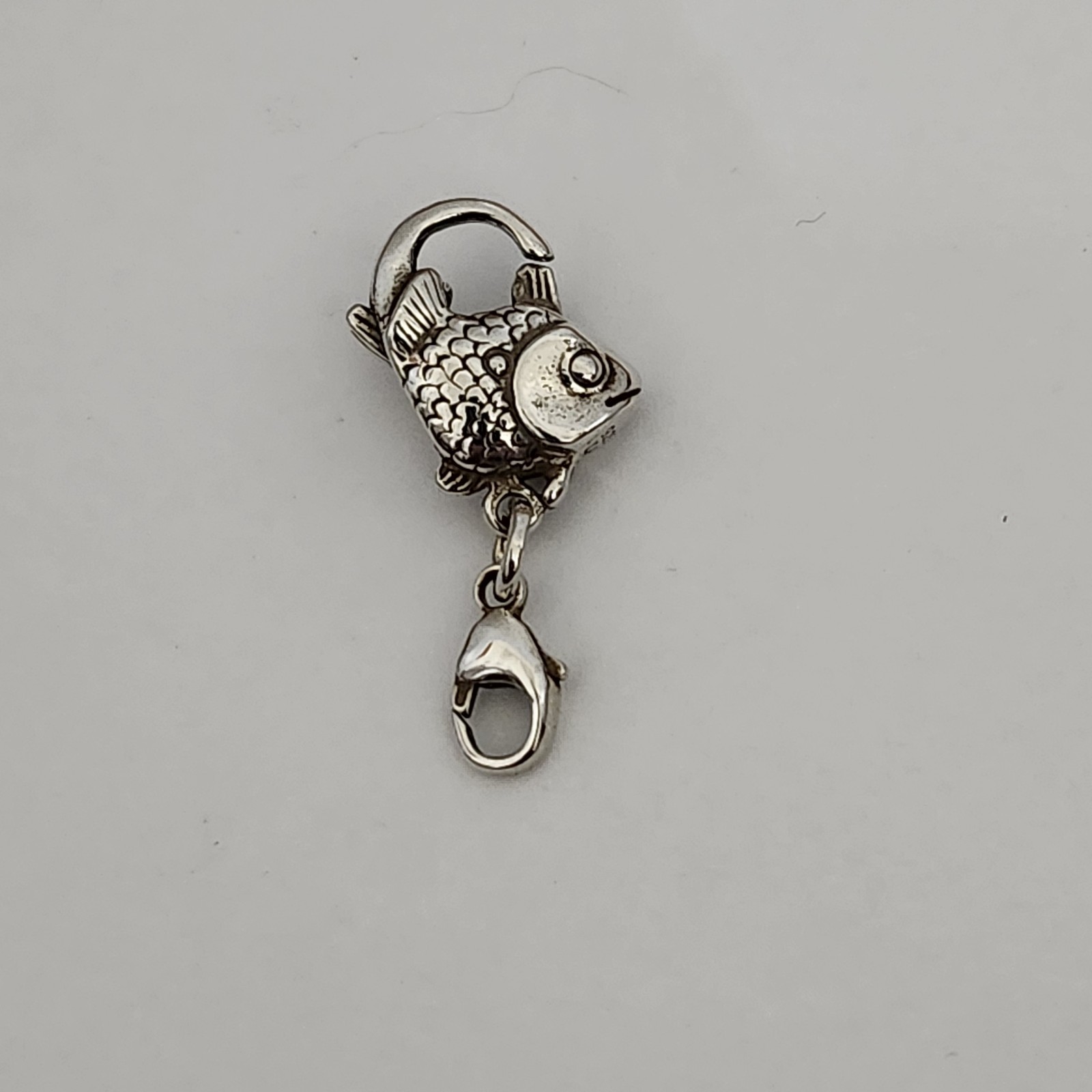 Authentic Trollbeads, Retired, Big Fish Lock #10102, Sterling Silver, NEW!