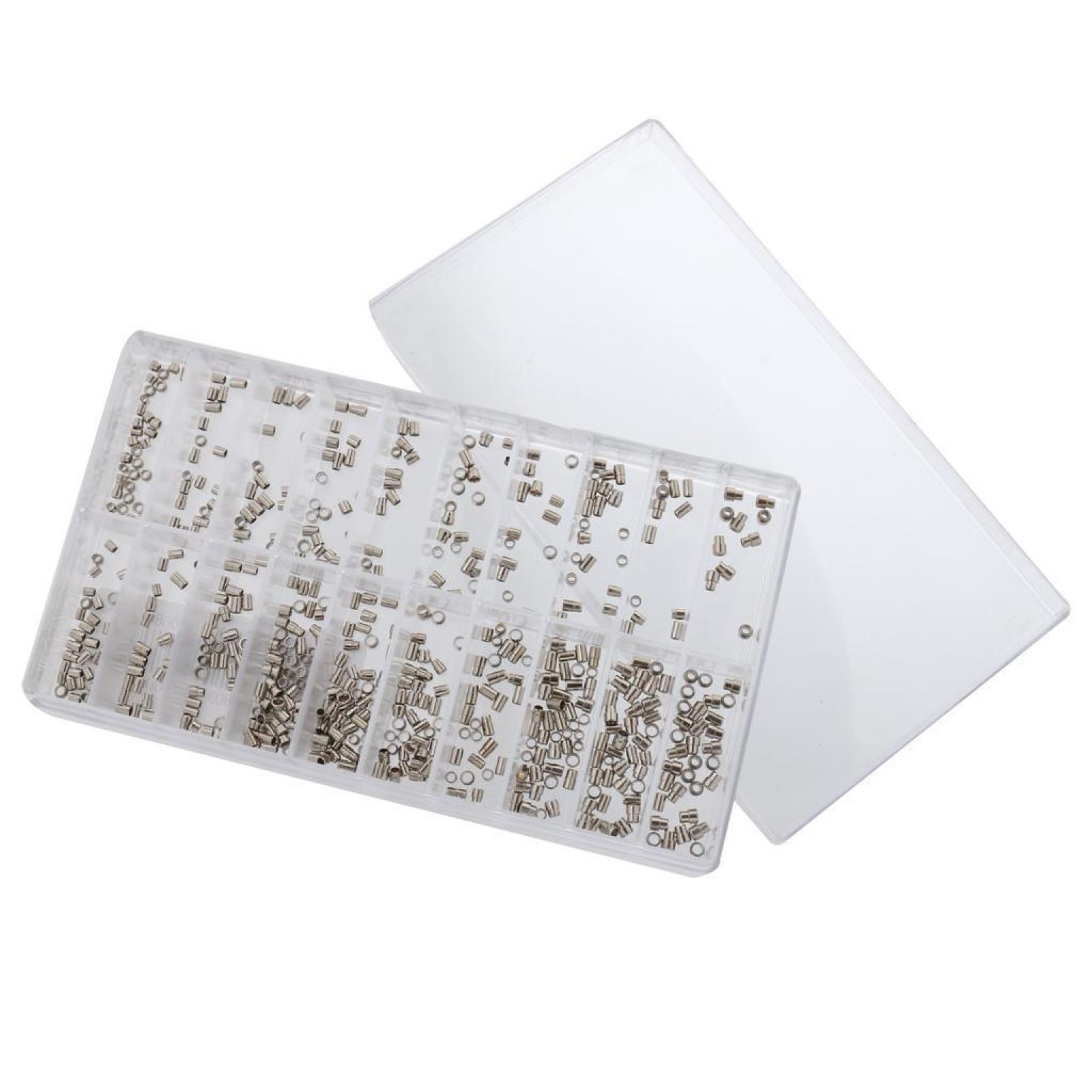 500Pcs 1.5-2.52mm Watch Case Crown Tube Assortment Watchmaker Repair Accessories
