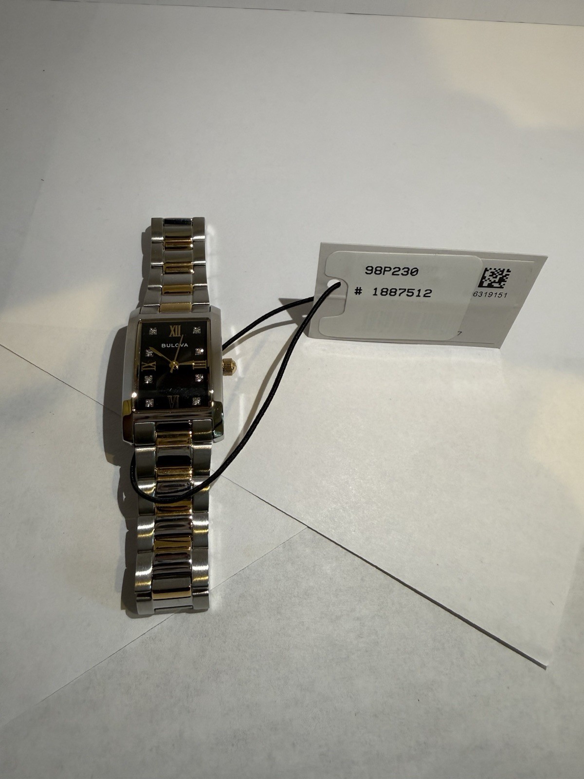 Bulova Classic Diamond Ladies Quartz Watch 98P230