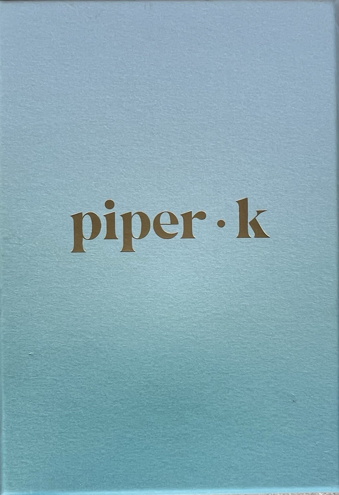 Piper K Gold Tone Plated Cubic Zirconia Choker Necklace