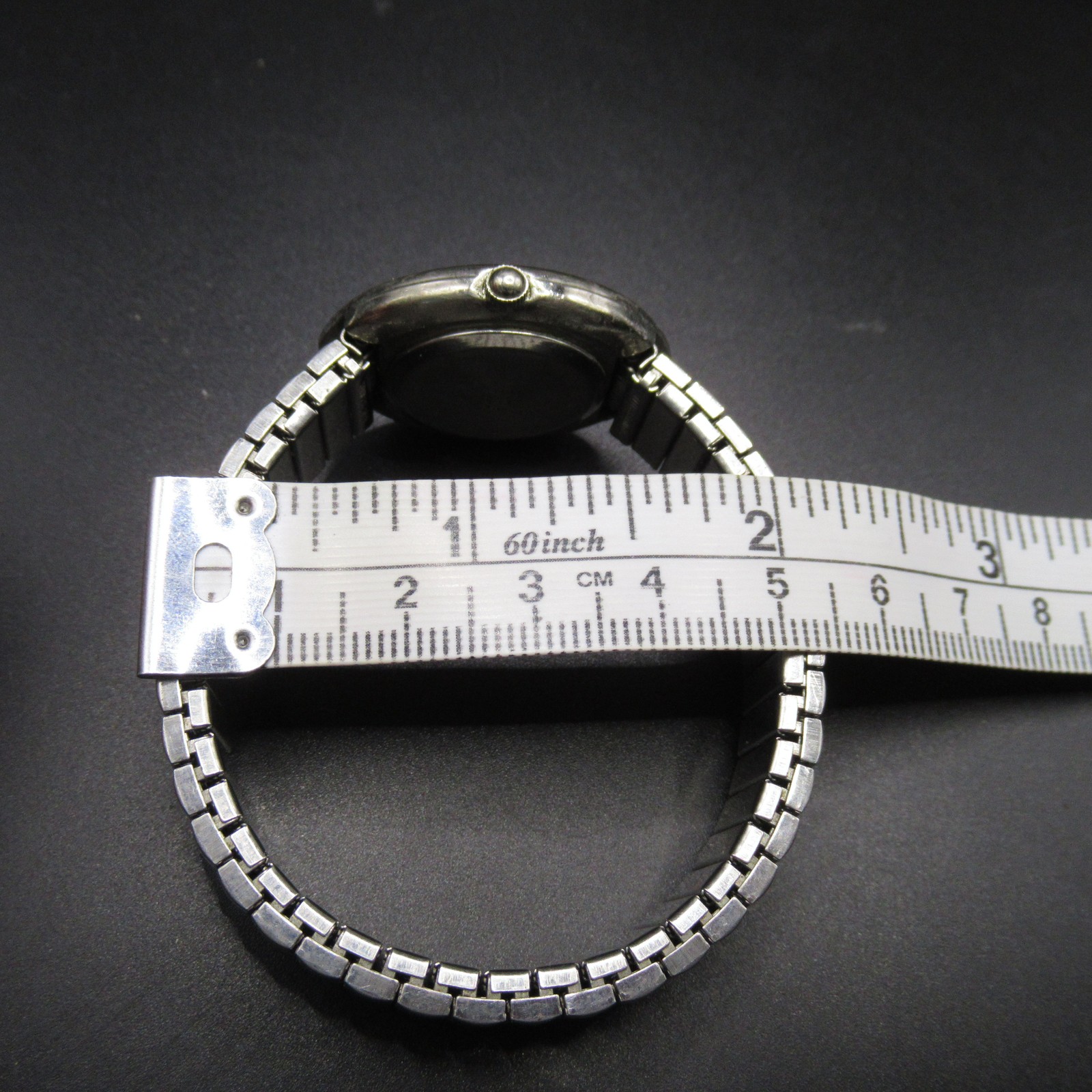 ICIE Quartz Ladies Silver Tone Expansion Band Watch Japan Movement V377