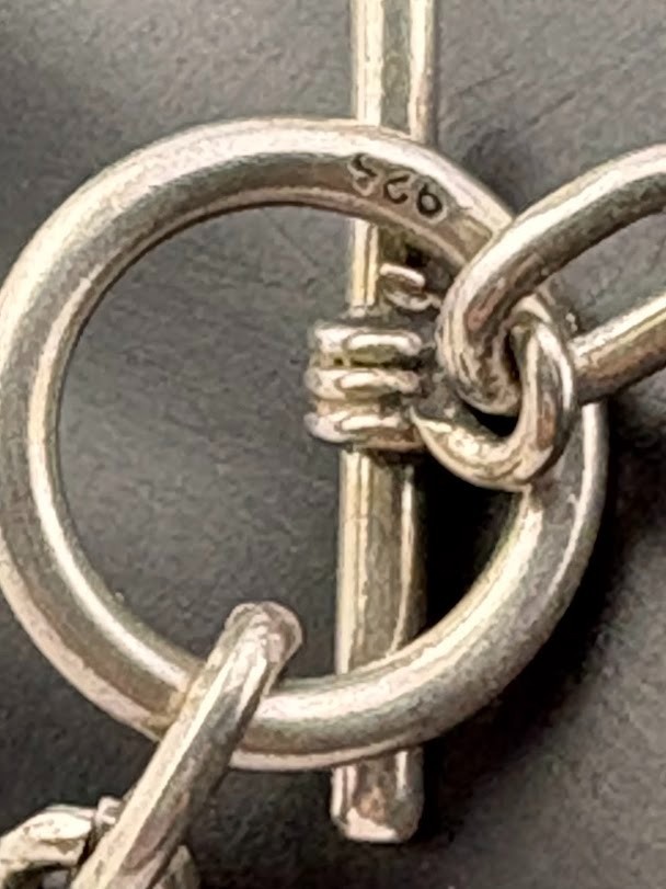 925 STERLING SILVER 5MM PRINCE OF WALES CHAIN BRACELET 8″ UNISEX 25.5G 1639