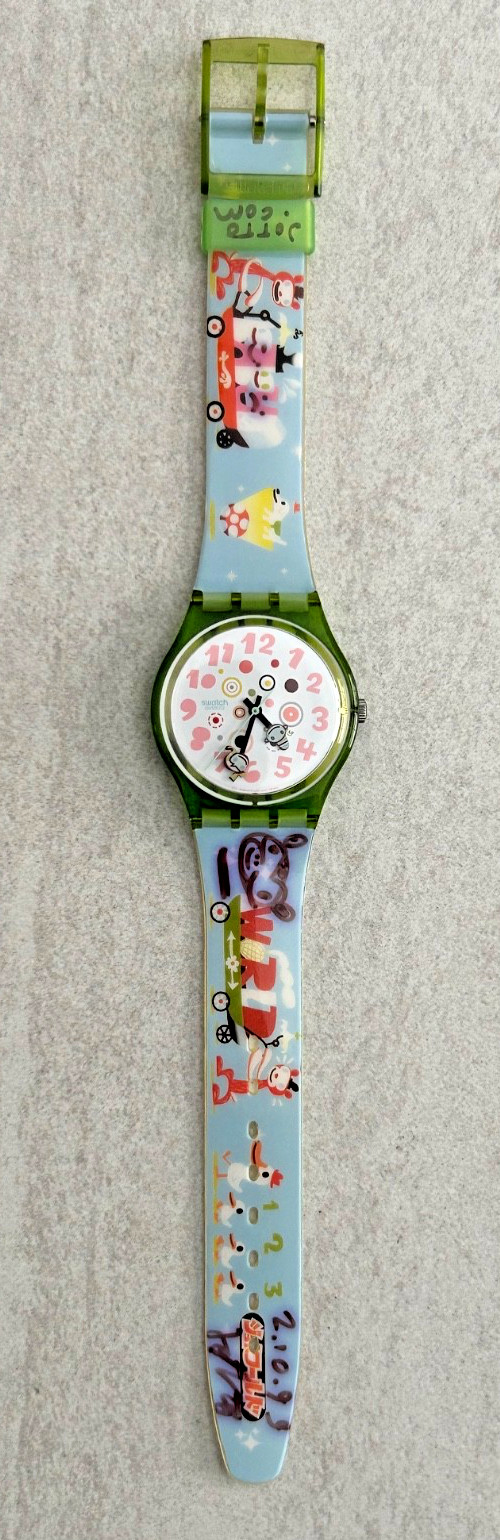 Swatch – Full House – GG176 – 1999 – Signed by J. Otto Seibold – Original Art