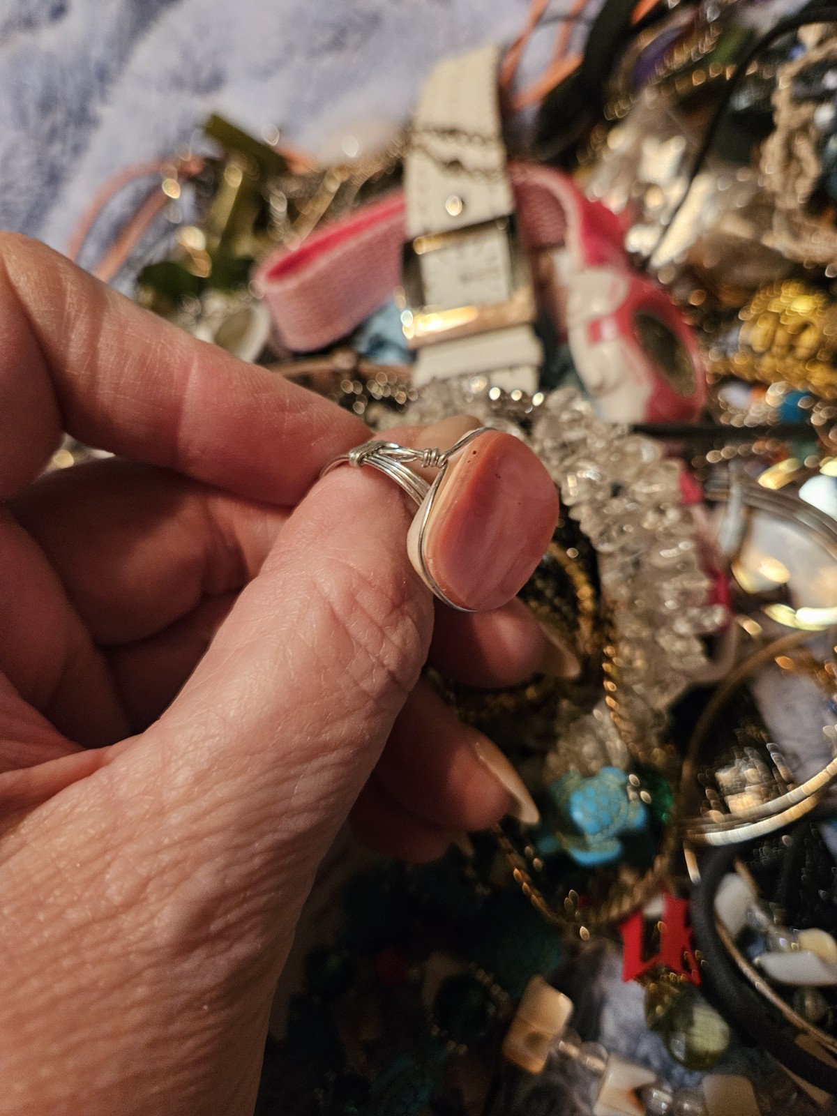 Bulk Lot Of Jewelry Sold And Shipped As Pictured. Belt Buckle! Watches Mk Offer!