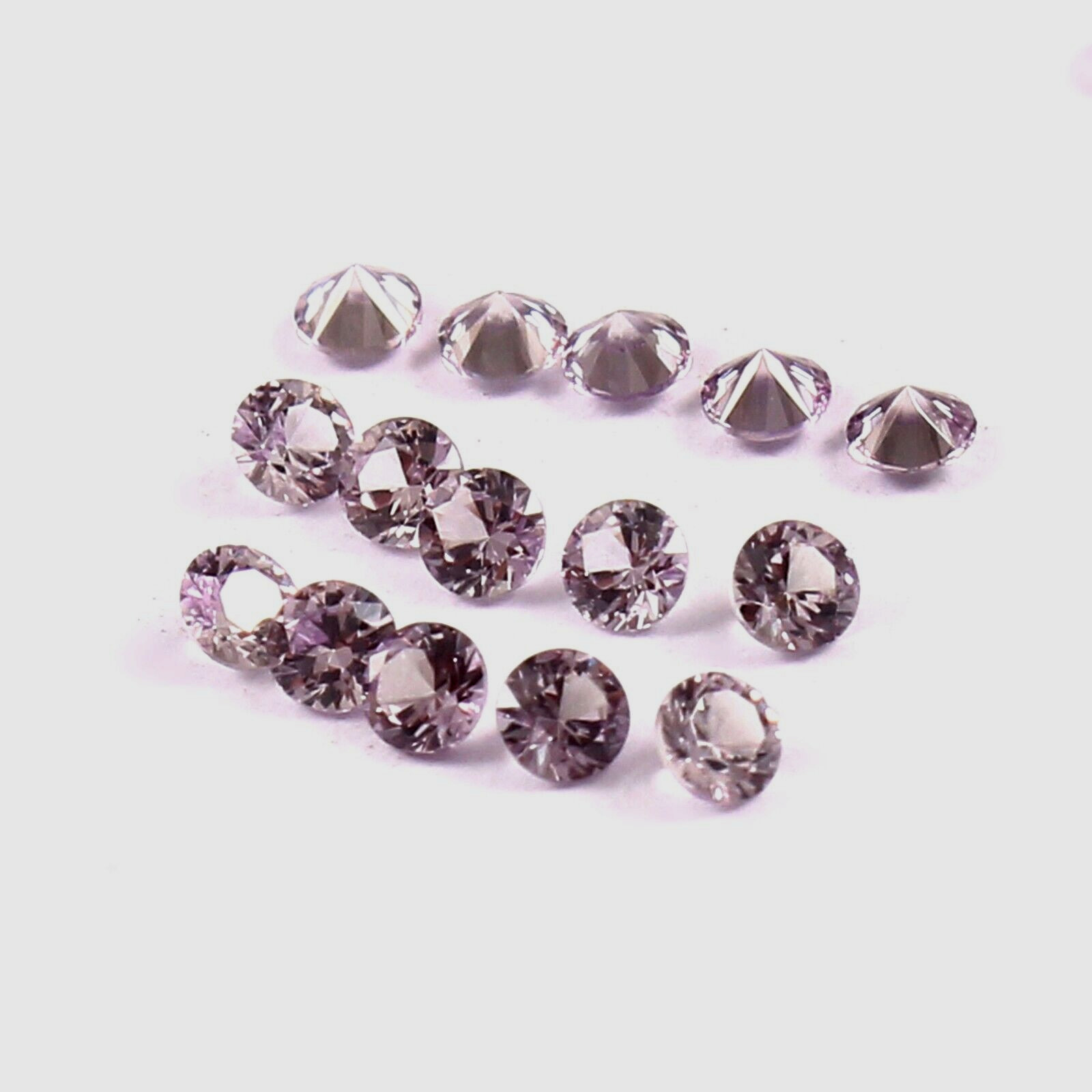 AAA 2×2 MM Natural Ceylon Violet Spinel Loose Round Gemstone Cut Lot 20 Pcs