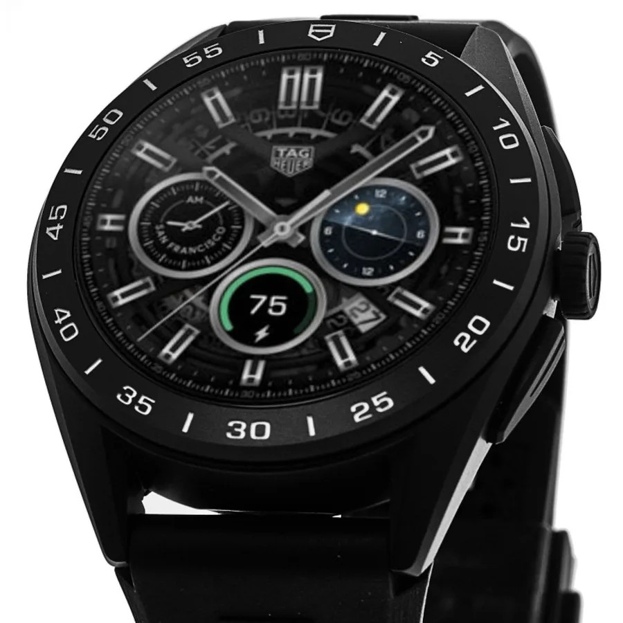 New Tag Heuer Connected Calibre E4 – 45mm Digital Men’s Watch SBR8A80.BT6261