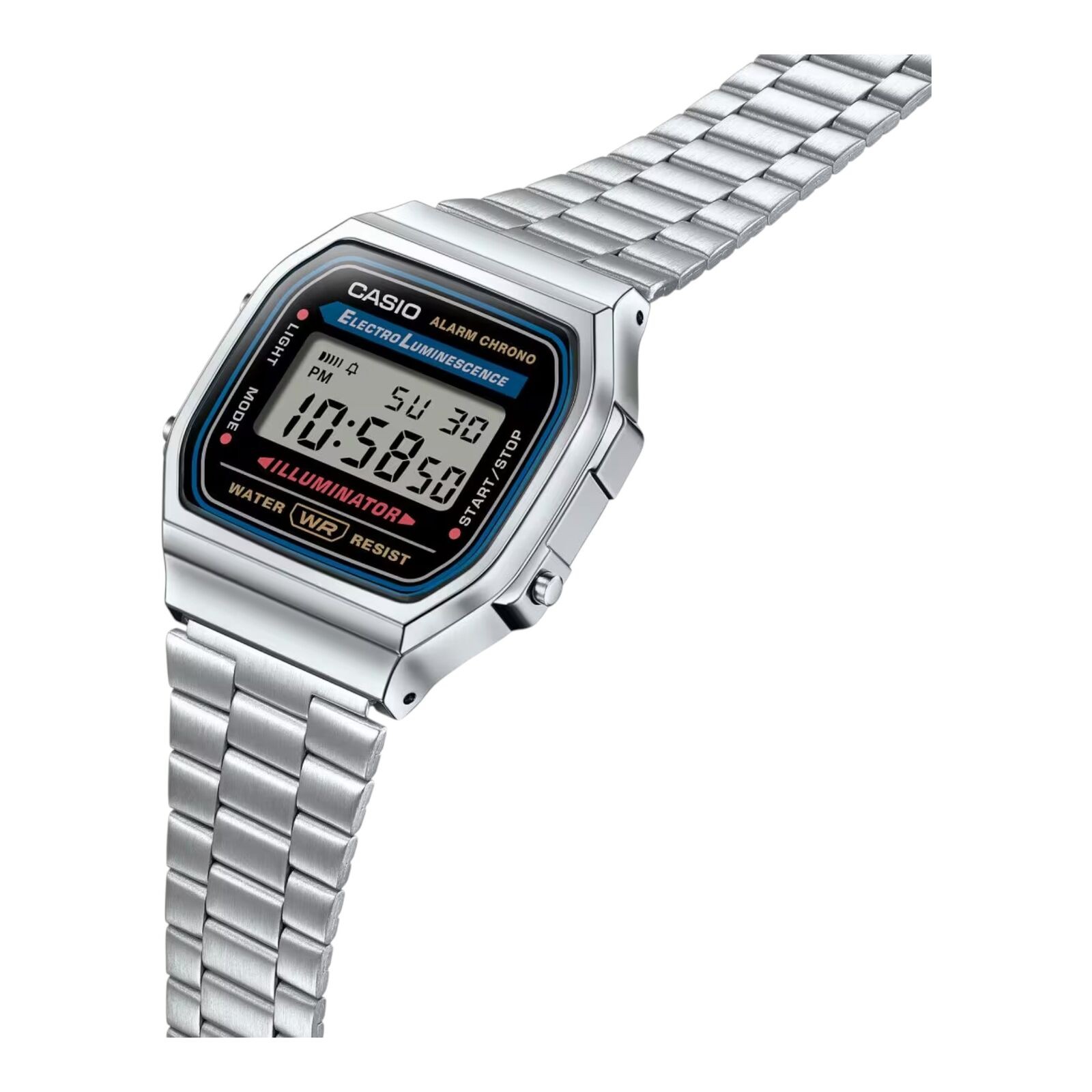 CASIO WATCH 80’S VINTAGE RETRO UNISEX A168WA-1 A168WA A168 12-MONTH WARANTY