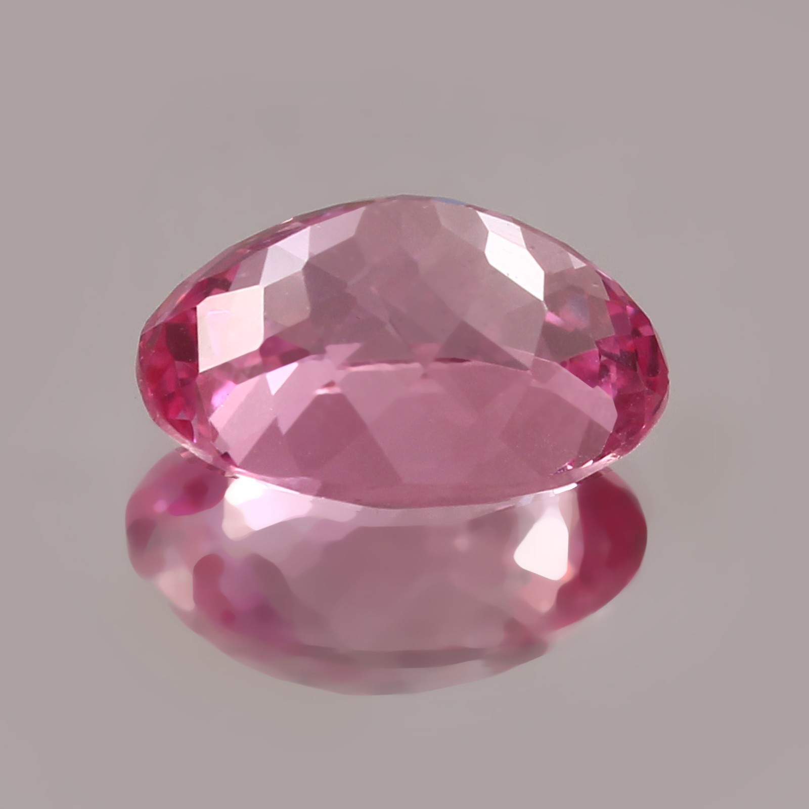 Natural Flawless Ceylon Padparadscha Sapphire Oval Cut Loose Gemstone 13.60 Ct