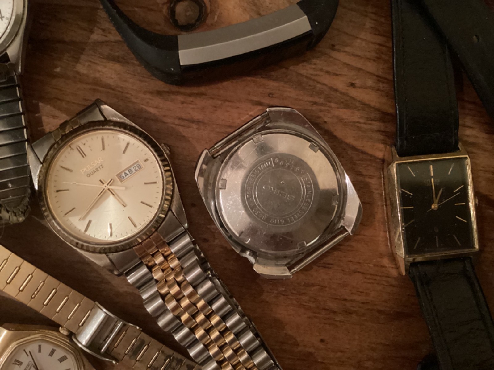 Watch lot project parts seiko automatic 40mm bezels omega citizen compasses