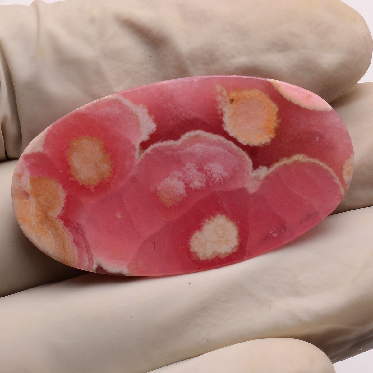 50.00 Cts Natural Desginer Rhodochrosite 42mmx24mm Oval Cabochon Loose Gemstone