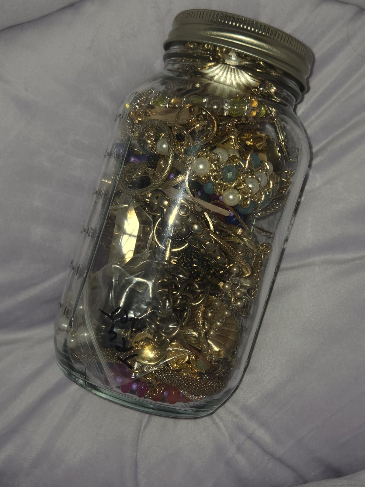 Avon Mixed Costume Jewelry Lot 50+ Gold Tone Multicolor Necklaces Pins Earrings