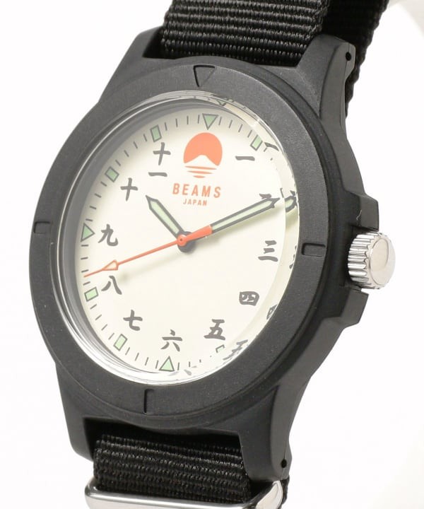 BEAMS Japan Original Watch Kanji Numerals Mt. Fuji Design Quartz Limited Ed. New