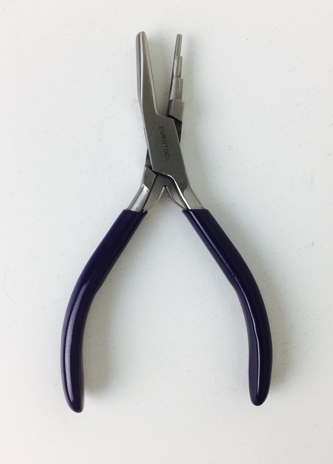 EuroTool Wire Looping Plier 748.00 Concave Lower Jaw 3 Round Jaws Box Joint