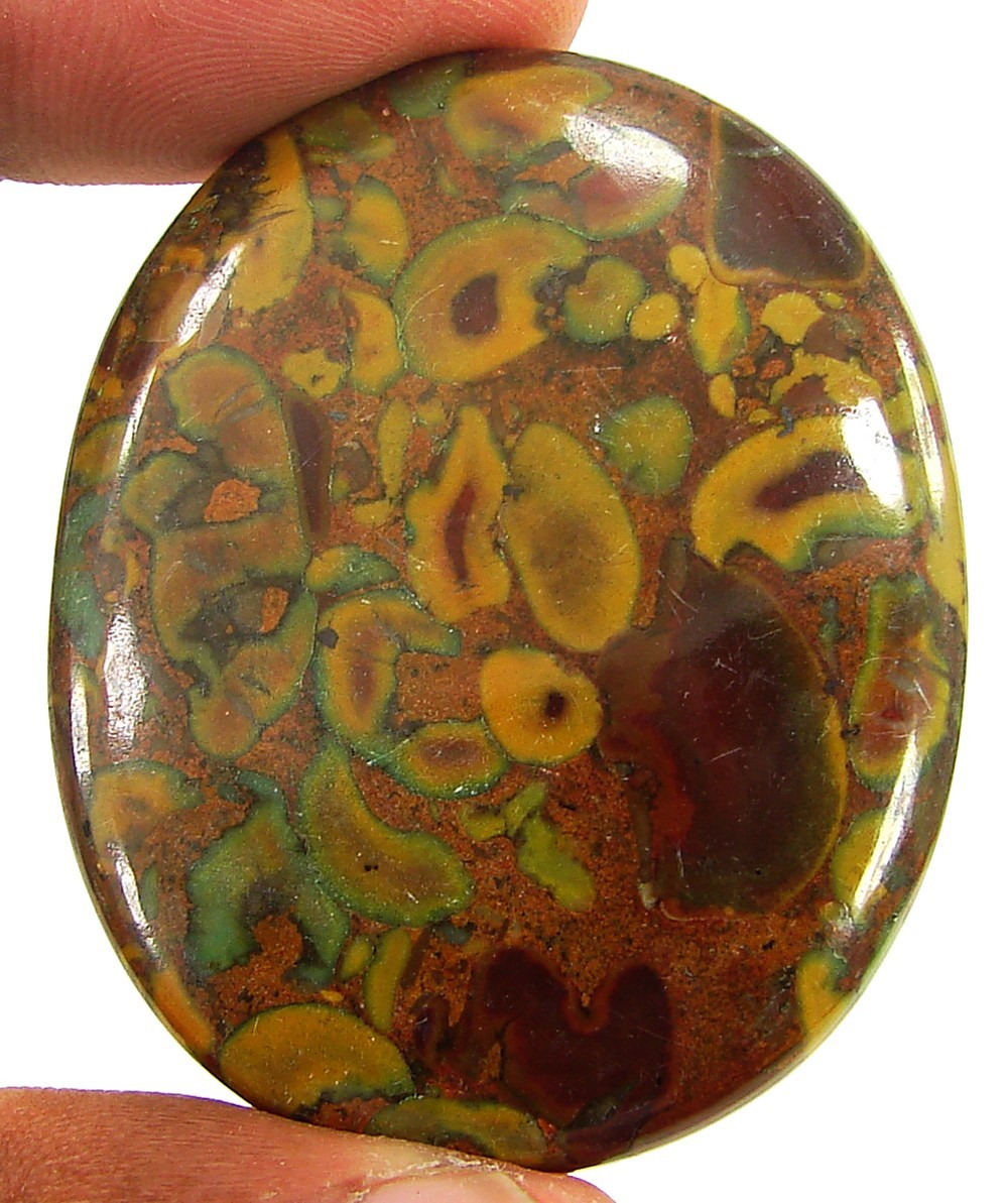 99.20 Ct Natural Ajubalite Loose Gemstone Cabochon Wire Wrap Stone – 22171