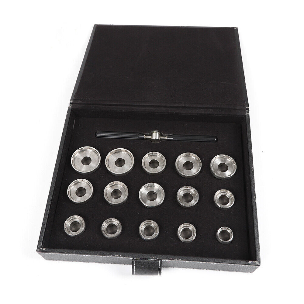 15 Dies Watch Back Case Opener Fit Breitling Removal Tool Opener Kit