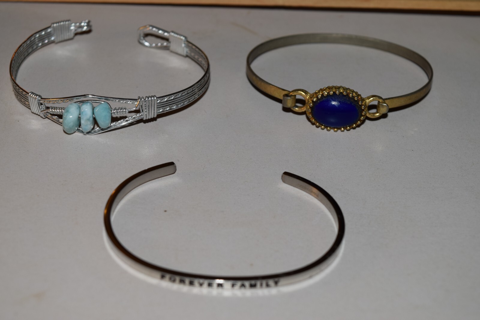 Vintage to now lot of 6-1 signed Avon stone bracelets