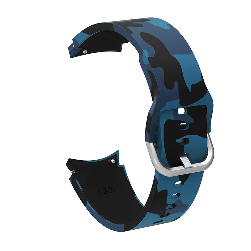 40/44MM Silicone Print Band Strap For Samsung Galaxy Watch 4/4 Classic 5/5 Pro