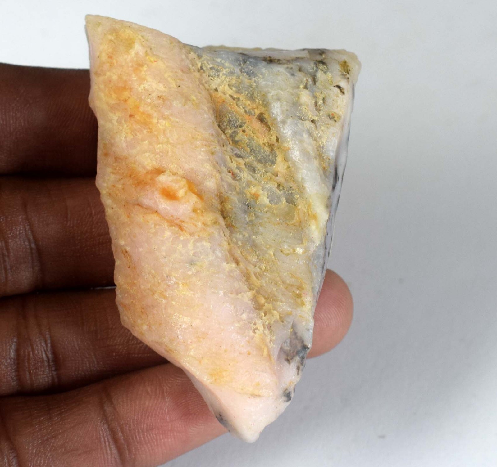 New Product 208 Ct Australian Pink Opal Healing Gemstone Rough Natural Untreated