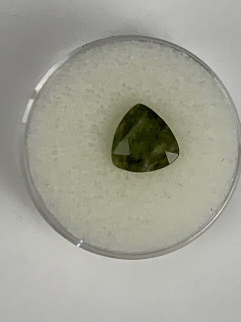 Hydrogrossular Garnet 2.00 ct Trillion Cut 8.00 x 8.00 mm m683