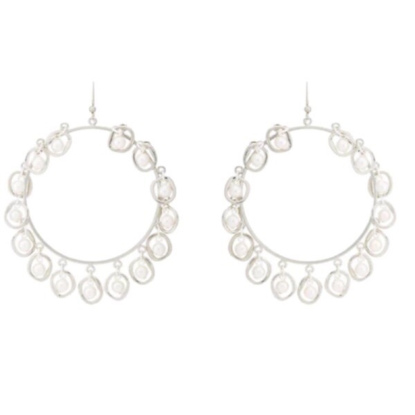 Mounser Half Shell Hoop Earrings