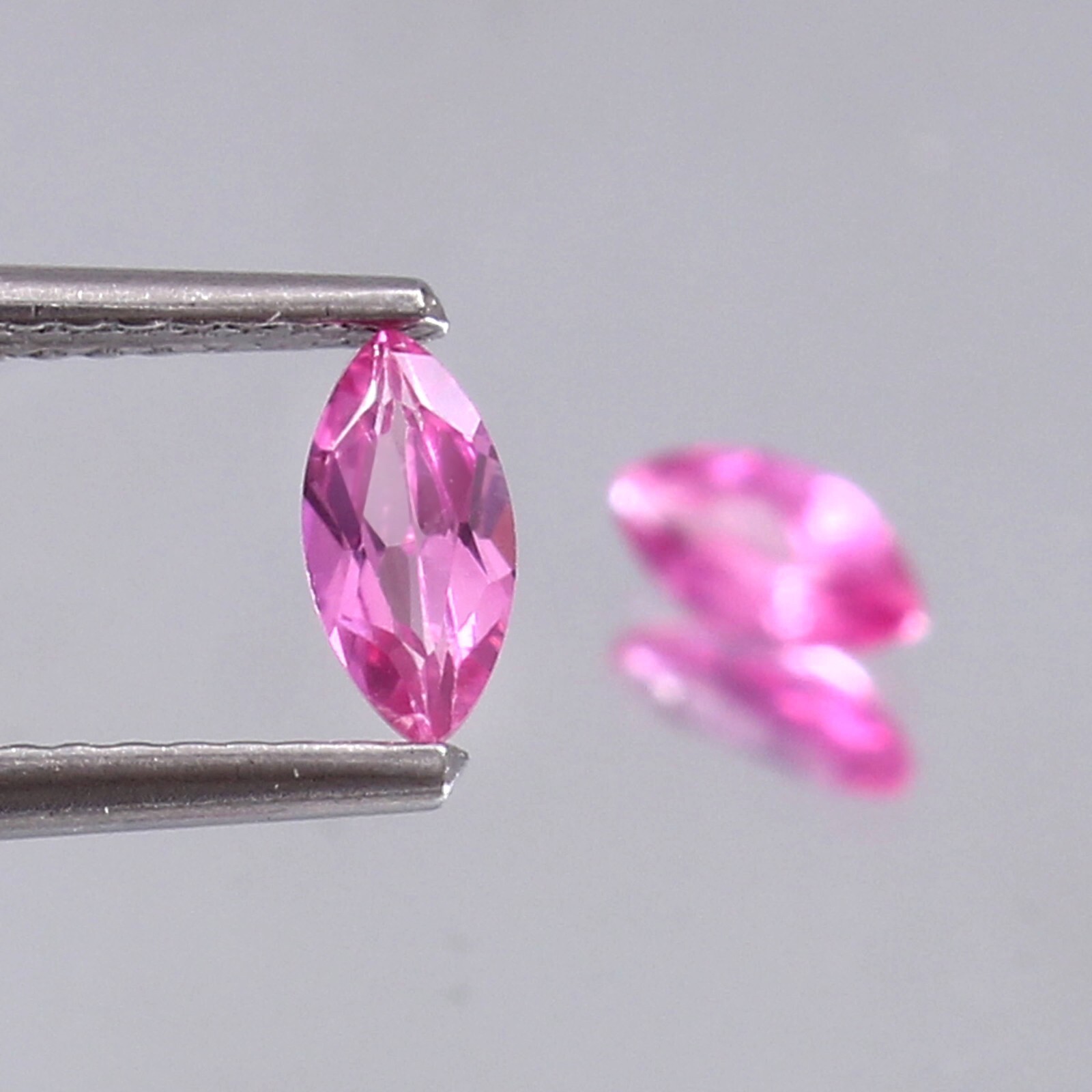AAA Natural Ceylon Pink Sapphire Loose Marquise Gemstone Cut Matched Pair 6×3 MM