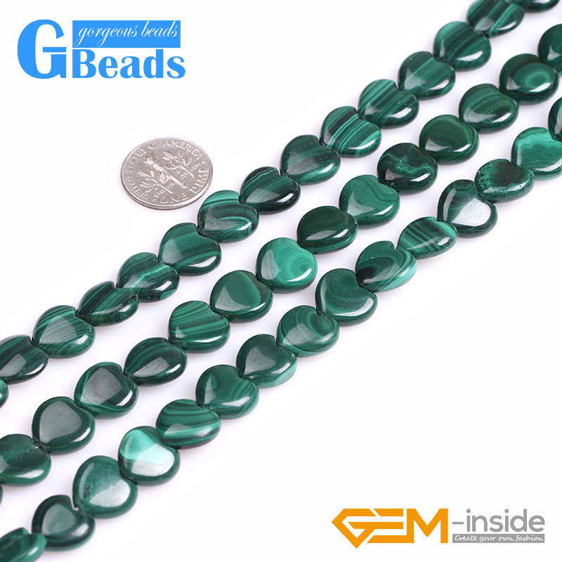 Assorted Shape Grade A Malachite Gemstone Beads For Jewelry Making 15″ Necklace