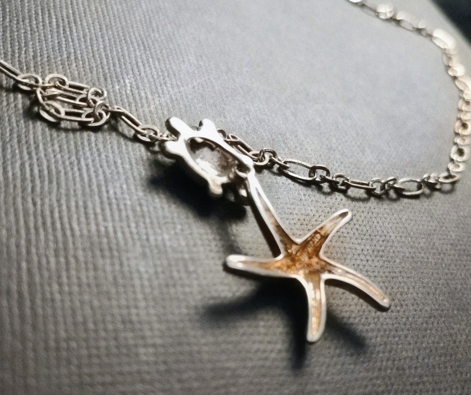 Vintage Tiffany & Co. Elsa Peretti Sterling Silver 925 Starfish Necklace
