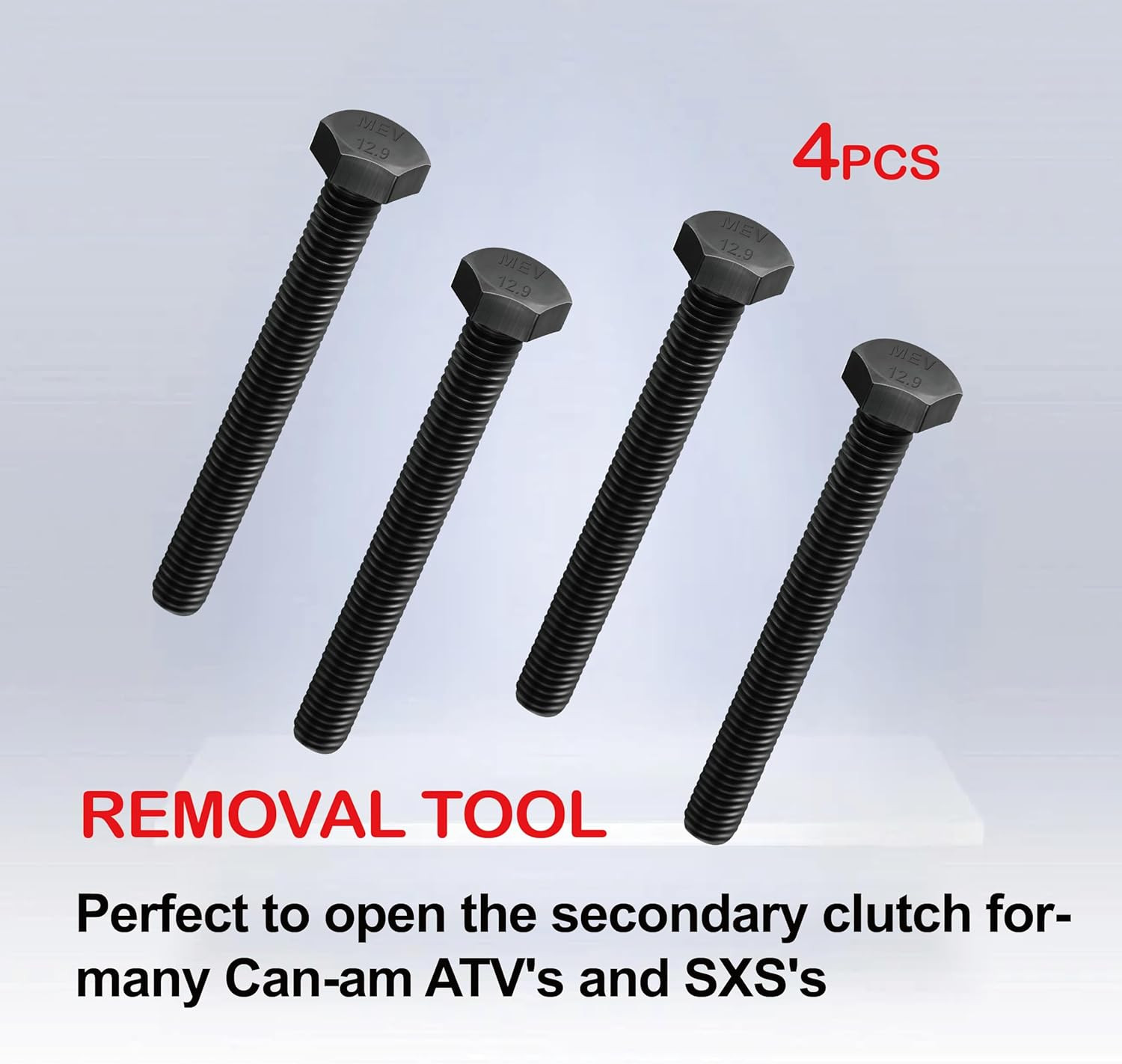 3PCS Clutch Puller Tool Set for ATV UTV Primary Secondary Drive Clutch